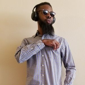 Men's Button Up Shirt Plaid Daniel Cremieux Md